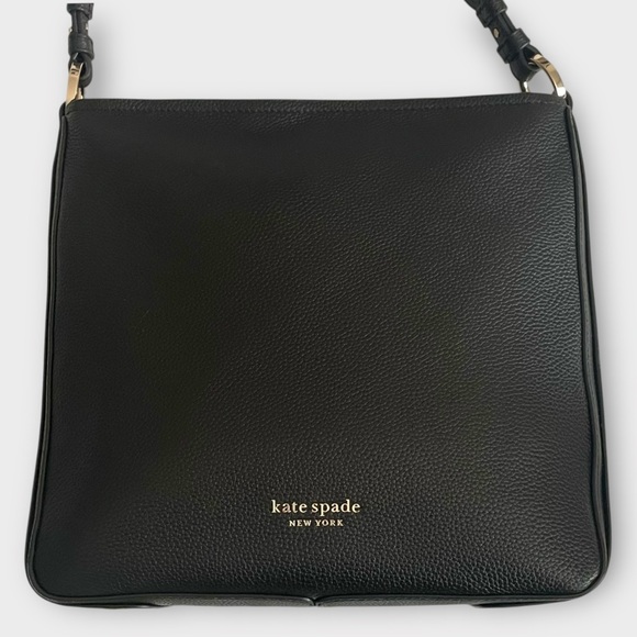 New Kate Spade Hudson Messenger Bag - Black - Picture 2 of 16